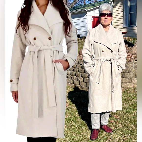 Anthropologie Jackets & Blazers - - Anthropologie XL Avec Les Filled Belted Overcoat! EUC!